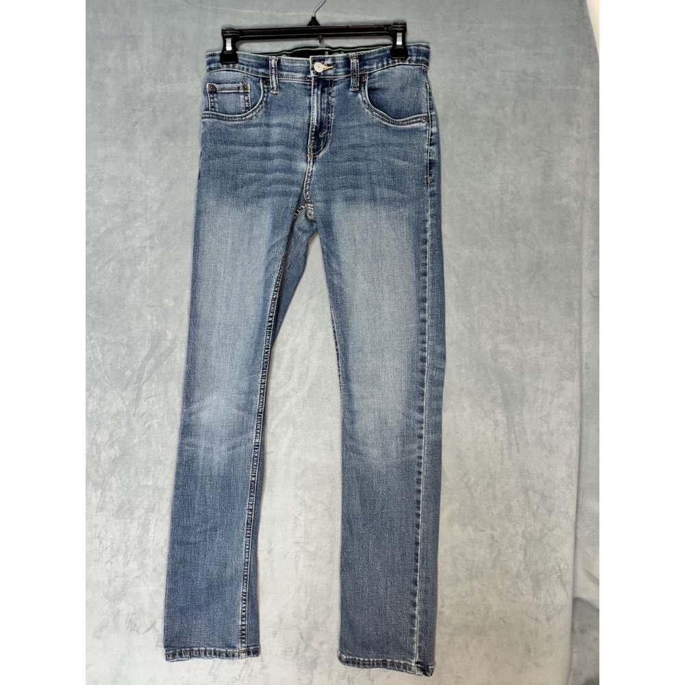 Levi's 511 Jeans Womens 16R (28x30) Blue Denim Slim Fit Straight Leg